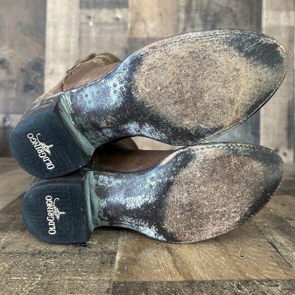 Old Gringo Side Zip Round Toe Cowboy Western Boots Womens 5.5 B - Picture 4 of 12